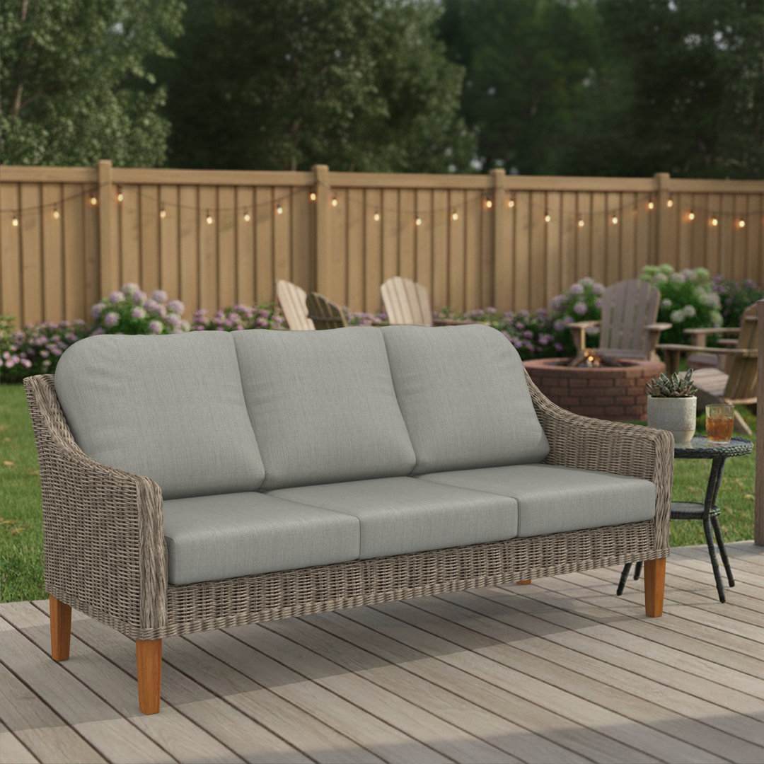 Outdoor Sunbrella Sofa Seat/Back Cushion